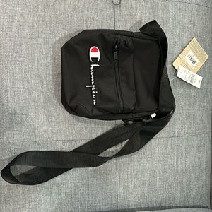 champion supercize crossbody NWT white/black